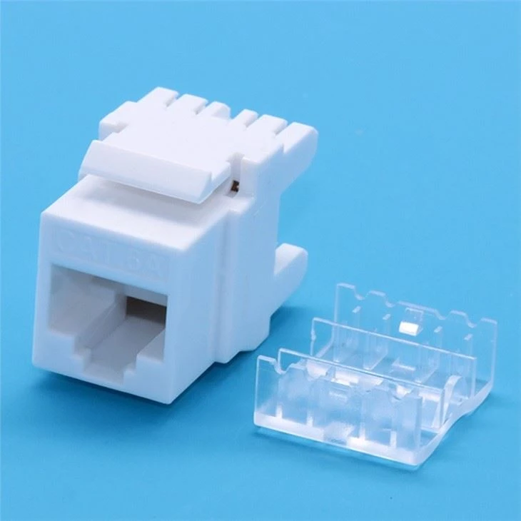 Cat6a Jack 180 grau