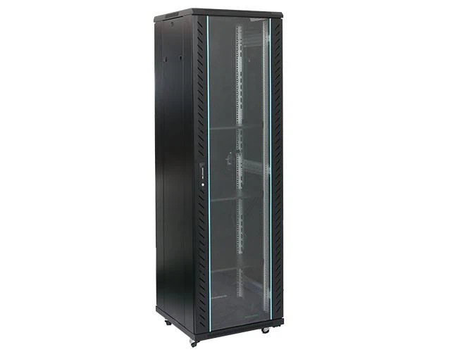 Gabinete de rede de portas de vidro M4