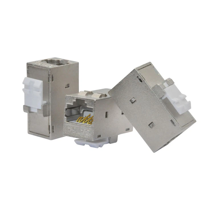 Cat6A Feed-through Inline Coupler Ethernet Connection Extender