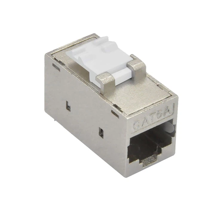 Cat6A Feed-through Inline Coupler Ethernet Connection Extender