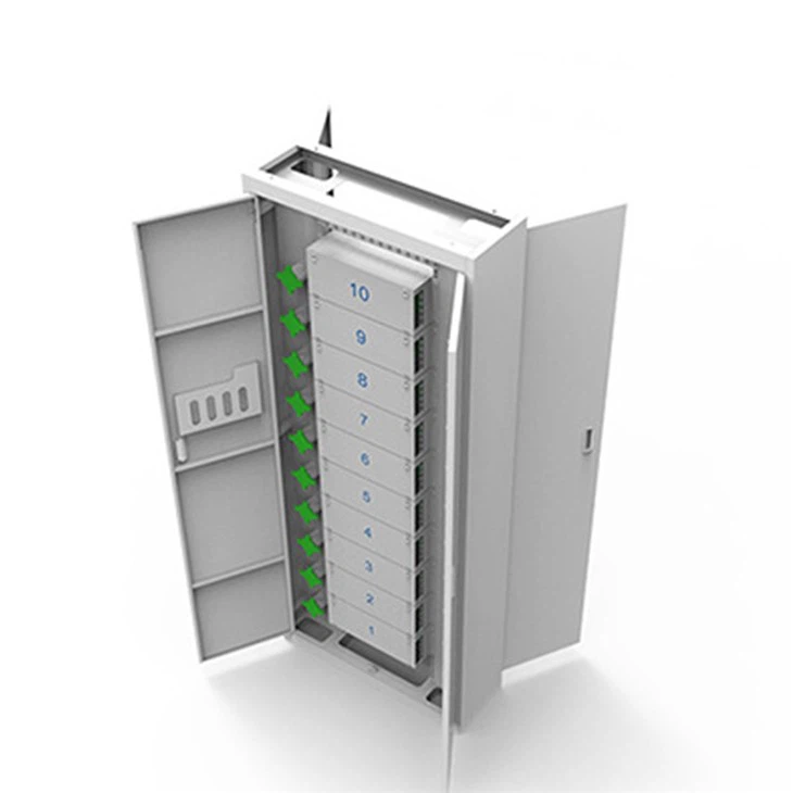 Double-opening 42U Cable Management Cabinet For ODF