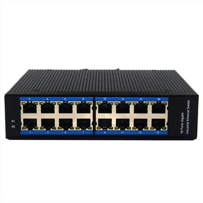 16- porta 10/100base-tx switch Ethernet Industrial