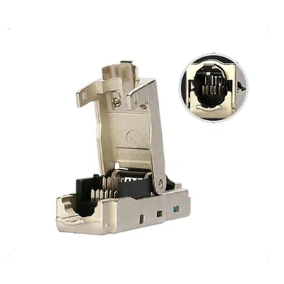 OEM CAT 7 10 G Plugue Ethernet RJ45 blindado