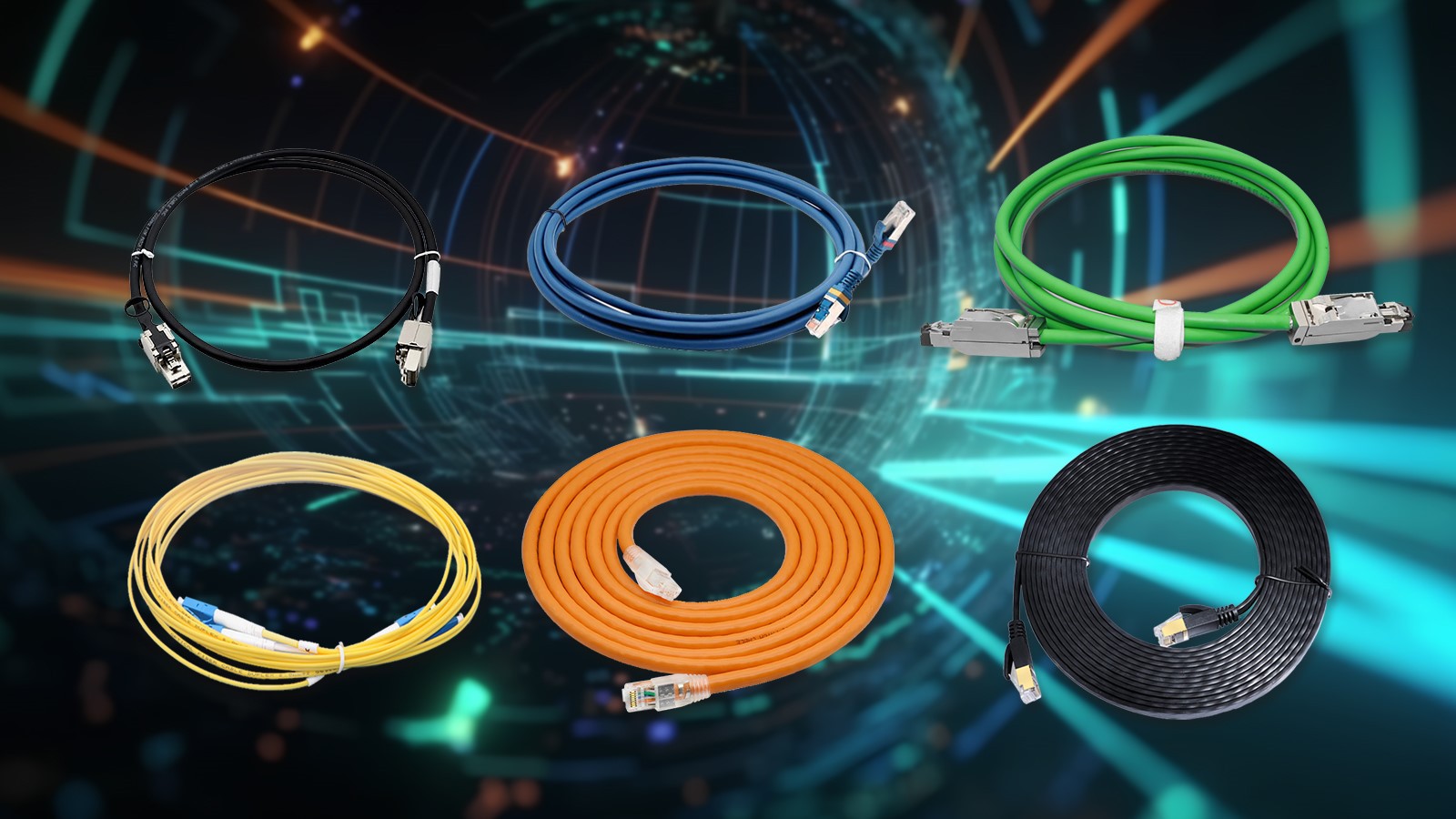 COBTEL patch cables ranging from 0.5meters to 10 meters, and are available in various colors with gauges 23AWG, 24AWG, 26AWG,and 28AWG. COBTEL patch cables ranging from 0.5meters to 10 meters, and are available in various colors with gauges 23AWG, 24AWG, 26AWG,and 28AWG.