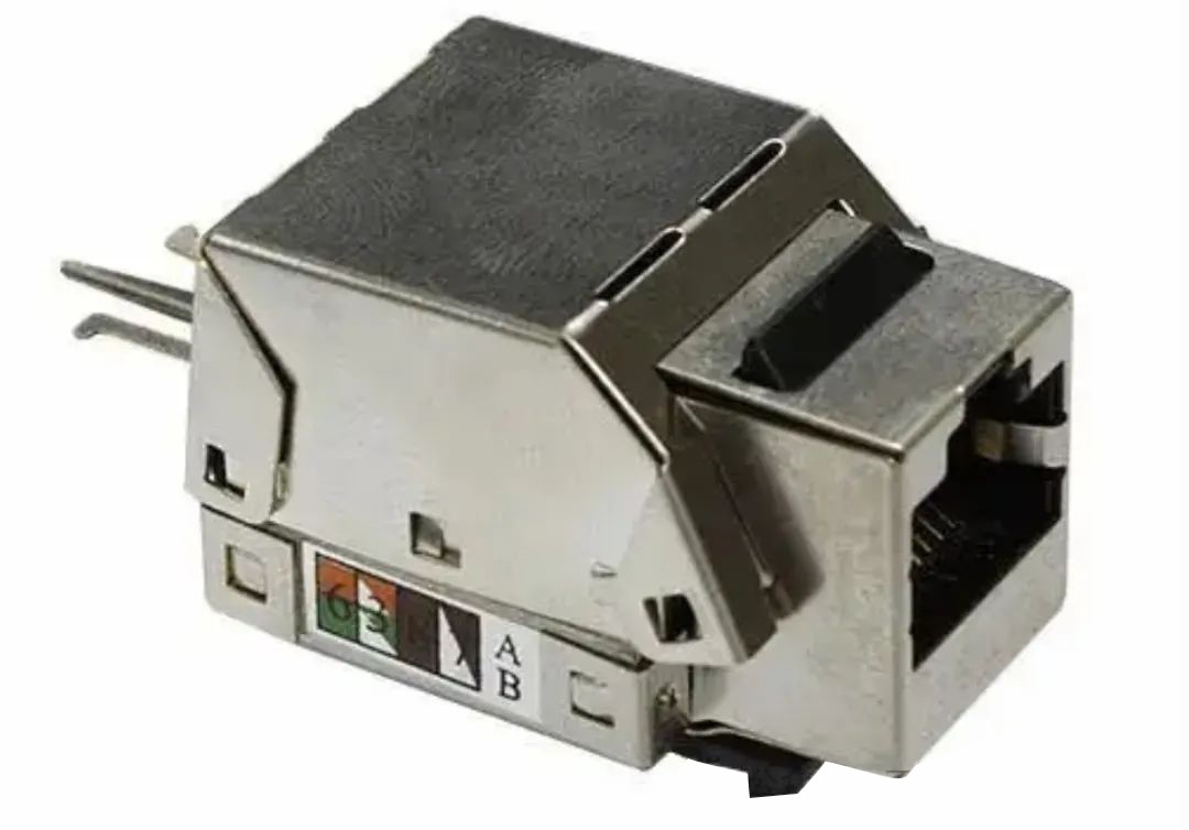 Shielded keystone jacks: The external structural components are usually made of two materials: tin-plated copper sheets or zinc alloy die-cast and then electroplated. Shielded keystone jacks: The external structural components are usually made of two materials: tin-plated copper sheets or zinc alloy die-cast and then electroplated.