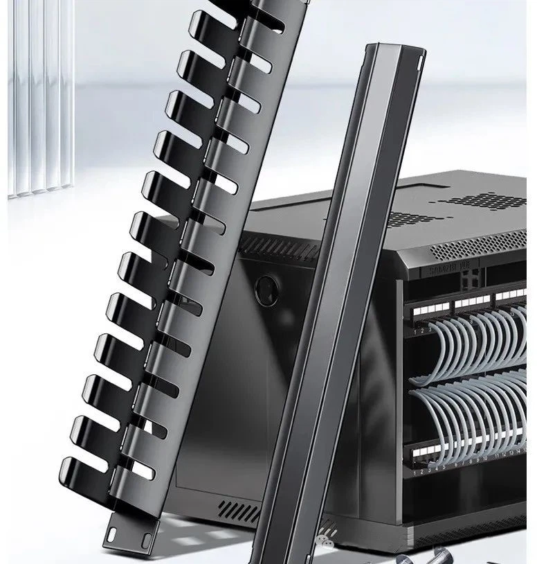 A cable management rack is a full rack with cable management holes that allow cables to be arranged as needed A cable management rack is a full rack with cable management holes that allow cables to be arranged as needed