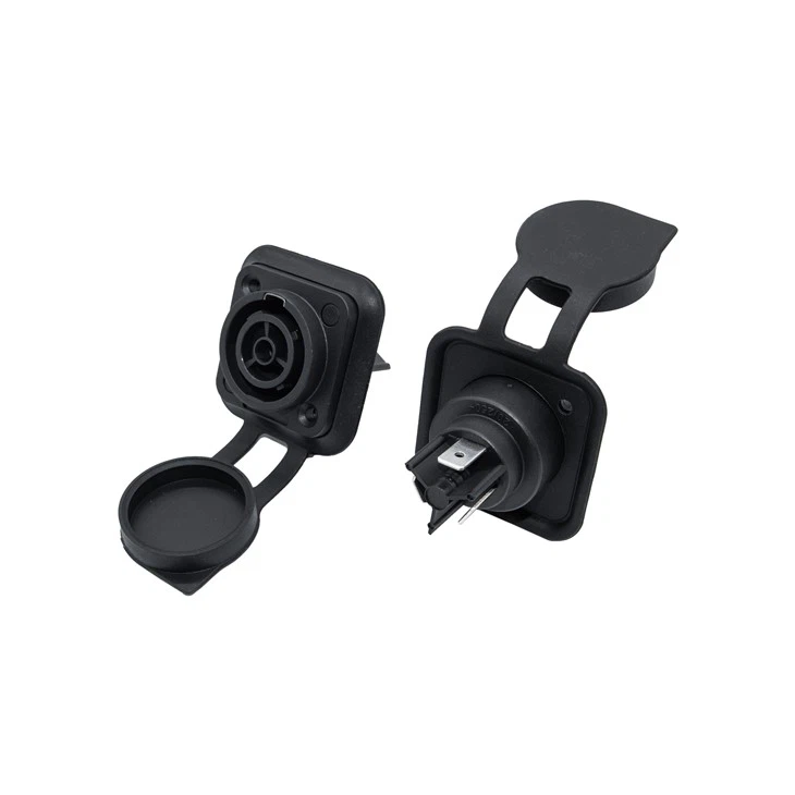 Lockable 3- Conector de soquete Power-in Core Power-In