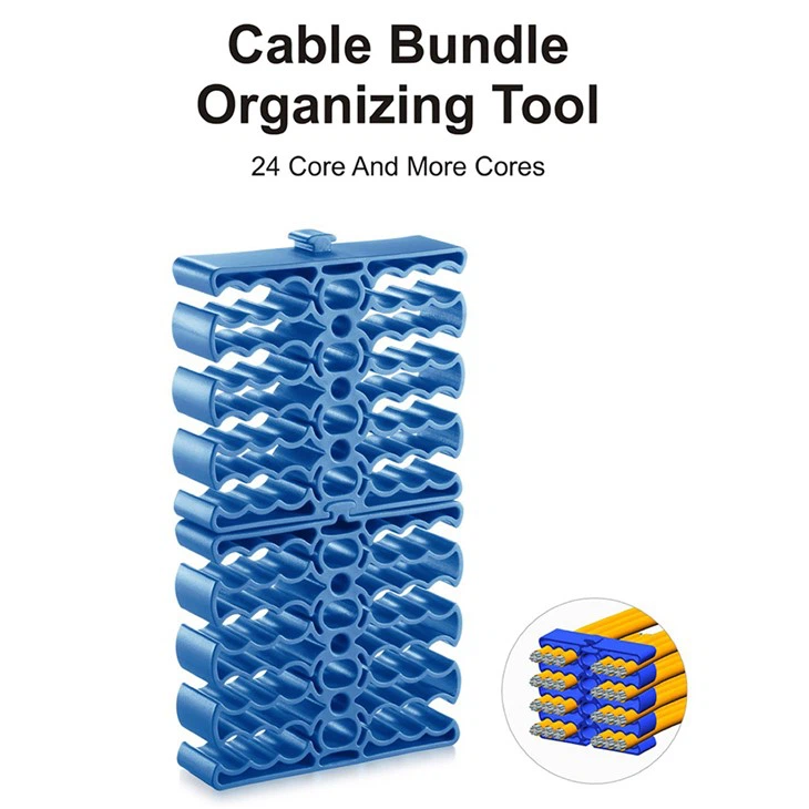 Ferramenta de organização a cabo do organizador de cabos de cabo de rede