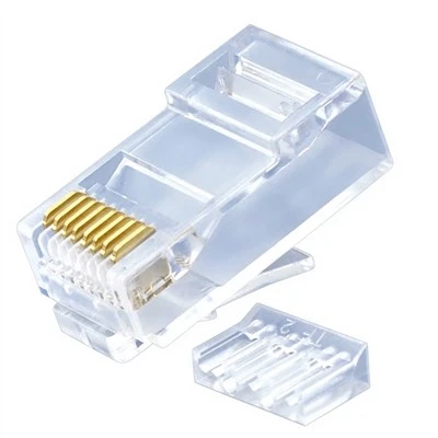 Plugue Modular Cat6 UTP 2 Peças